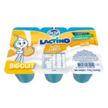 Phô mai tươi Lactino vị bánh quy (6x45g)